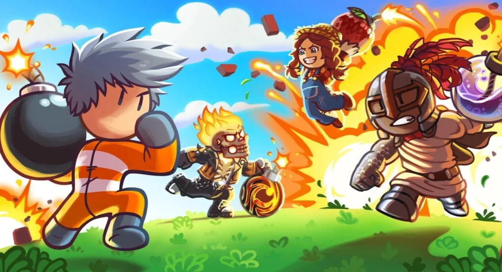 Bomber Friends MOD APK unlock all skin
