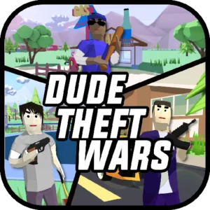 Dude theft wars mod apk free shopping