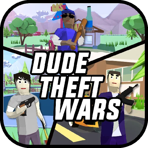 Dude theft wars mod apk free shopping