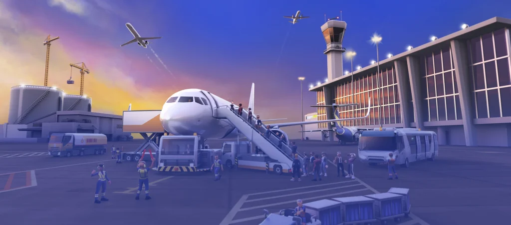 Airport Simulator Tycoon MOD APK Unlimited everything