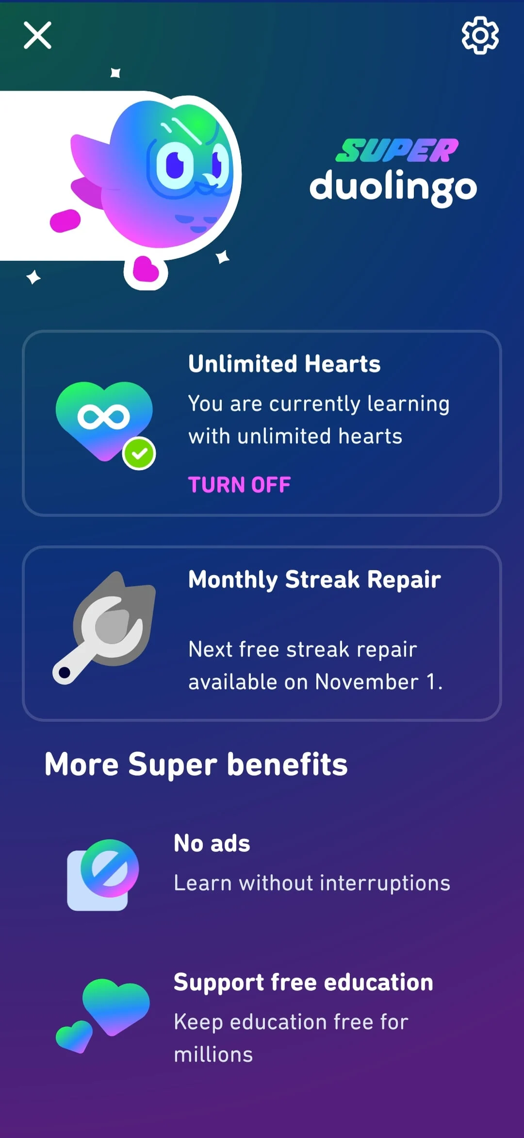 Duolingo Premium Unlocked