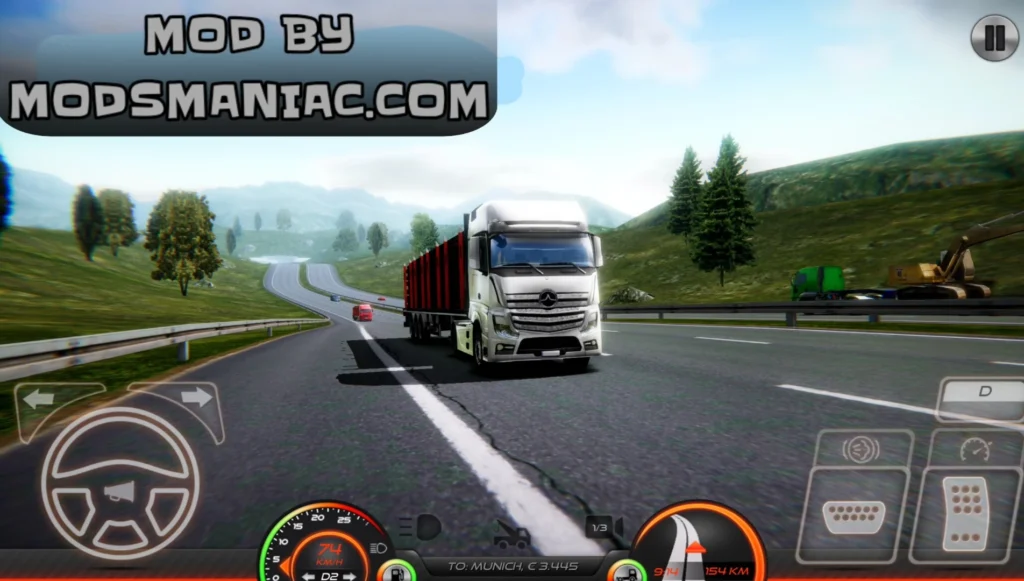 Truckers of Europe 2 MOD APK v0.65 (Unlimited Money, All Unlocked)