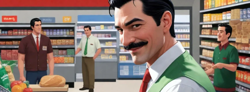 Supermarket Simulator Game 3D