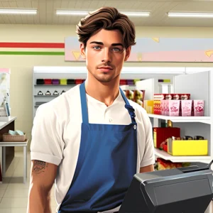 Supermarket Simulator Game 3D MOD APK