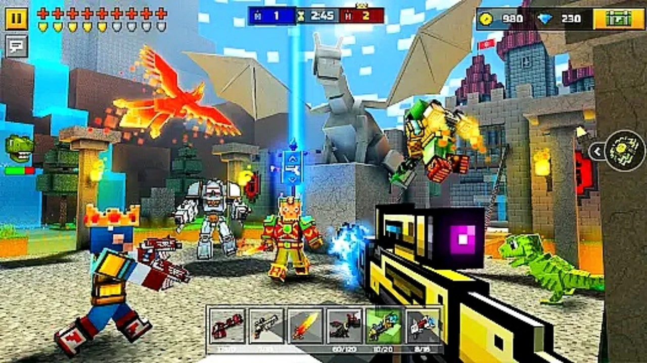 Pixel Gun 3D MOD APK All Unlocked