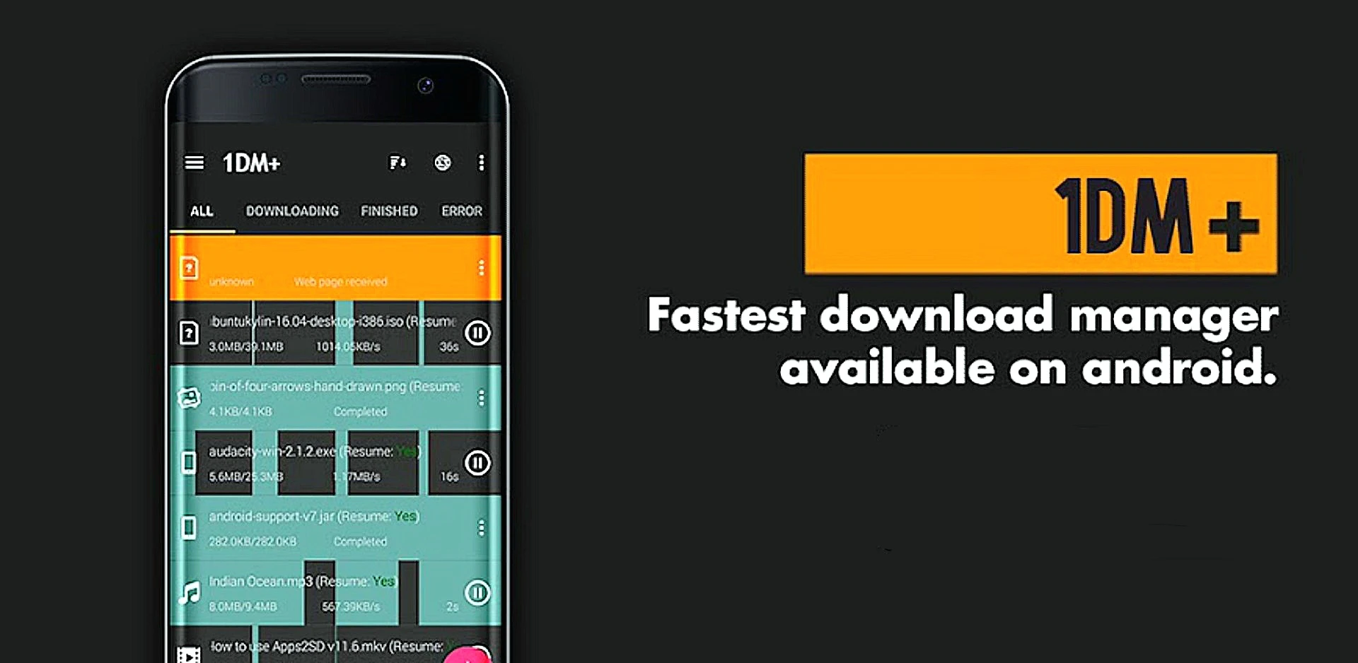 Download 1DM+ MOD APK