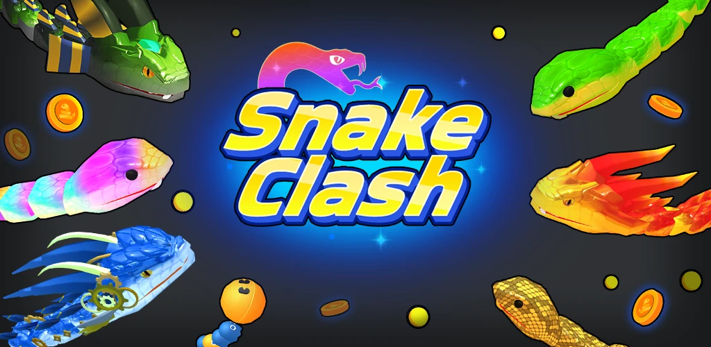 Download Snake Clash MOD APK Unlimited Time